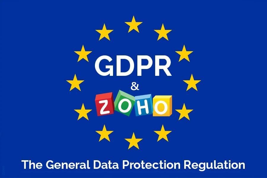 Zoho is gecommitteerd aan bescherming van persoonsgegevens en GDPR